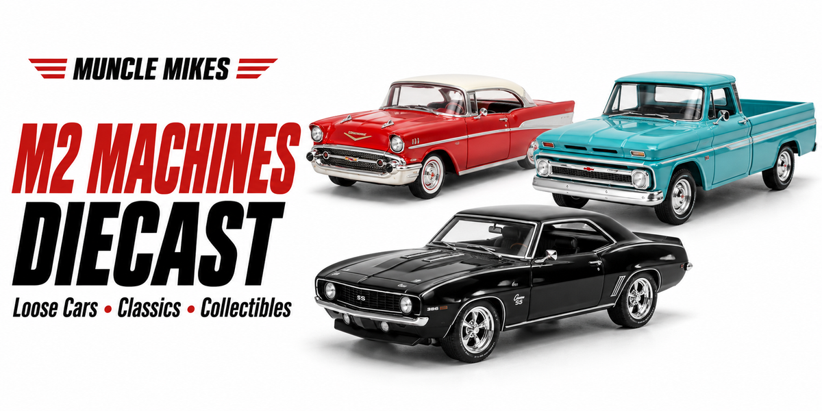 M2 Machines diecast cars and trucks collection