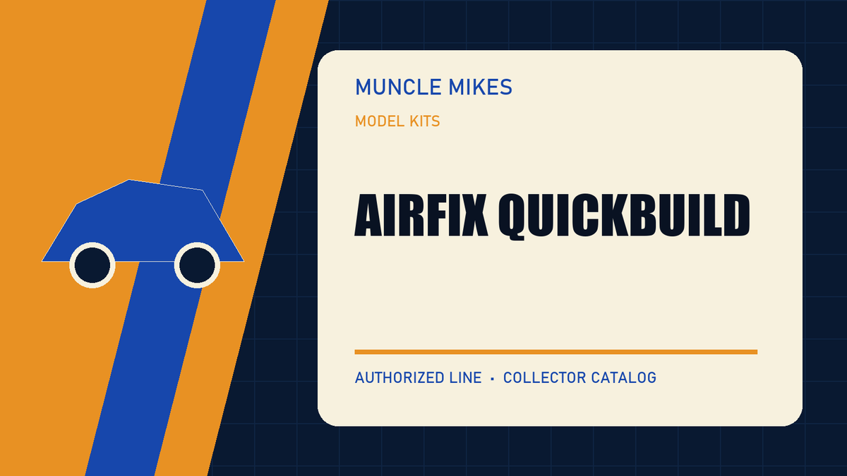Airfix Quickbuild Model Kits collection
