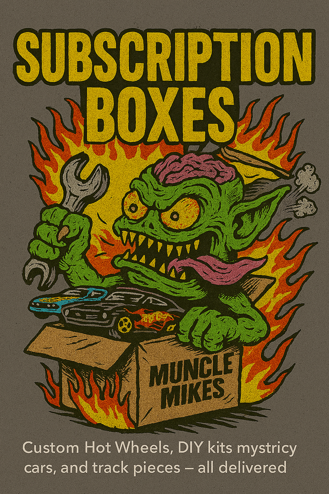 Monthly Subscription Boxes: Muncle Mikes Hot Wheels Subscription Club Boxes