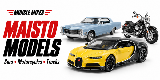 Maisto diecast cars motorcycles and models