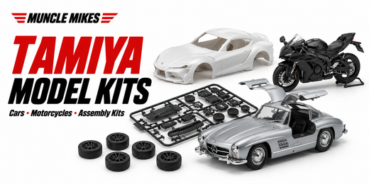 Tamiya plastic model kits and accessories