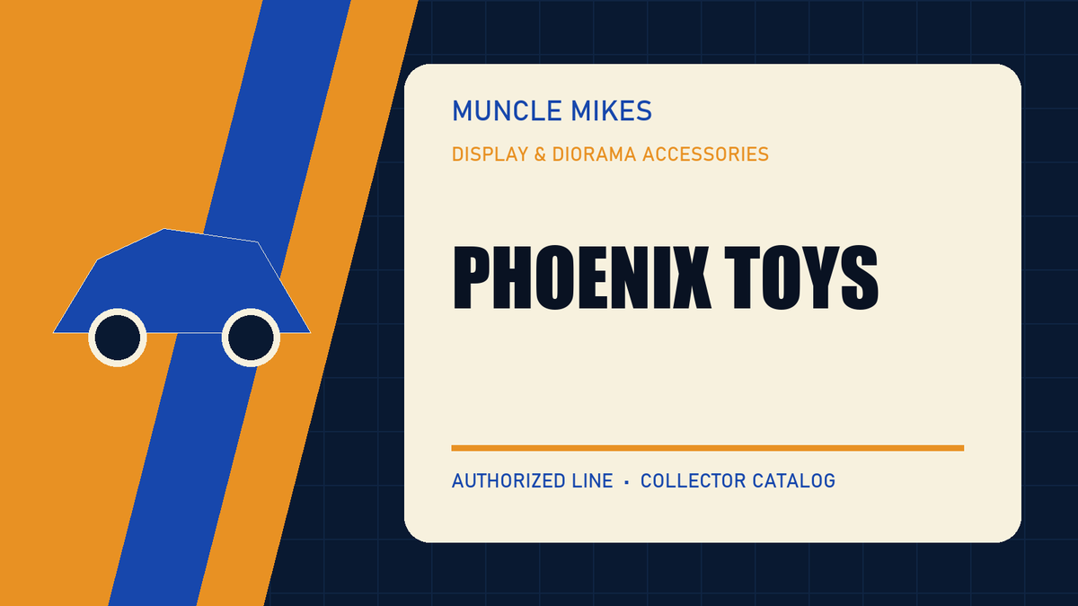 Phoenix Toys Display & Diorama Accessories collection