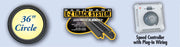 Bachmann HO Santa Fe Flyer Train Set — manufacturer product view 3