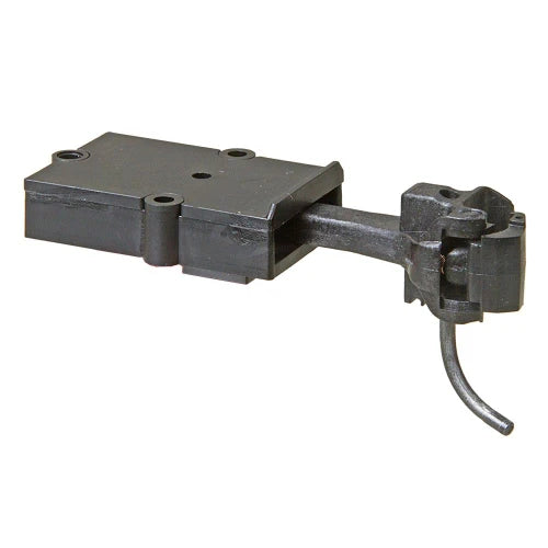 Kadee 918 G Scale long Type E centerset coupler with body-mount gearbox, exact product image