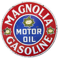 Magnolia Oil and Gas Vintage T-Shirt — Muncle Mikes artwork close-up