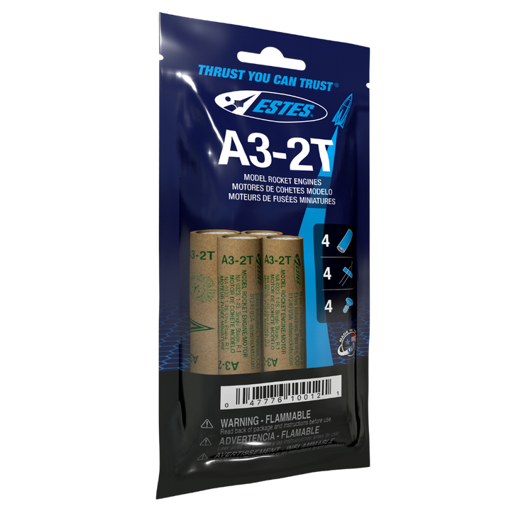 Estes A3-2T Engines (10012) product view 1