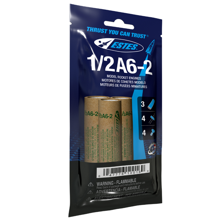 Estes 1/2A6-2 Engines (10016) product view 1