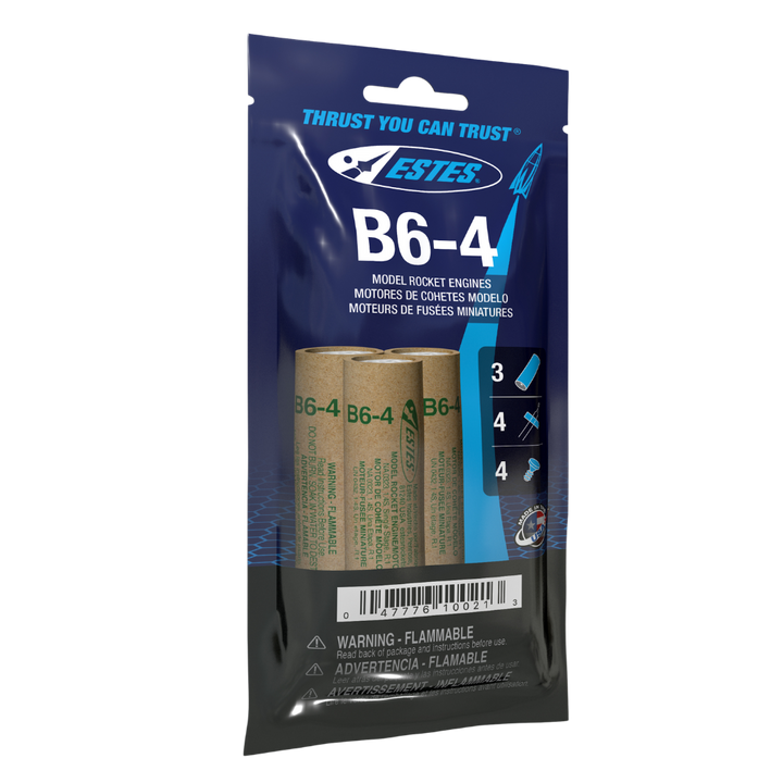 Estes B6-4 Engines (10021) product view 1