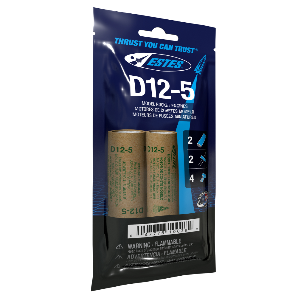 Estes D12-5 Engines (10028) product view 1