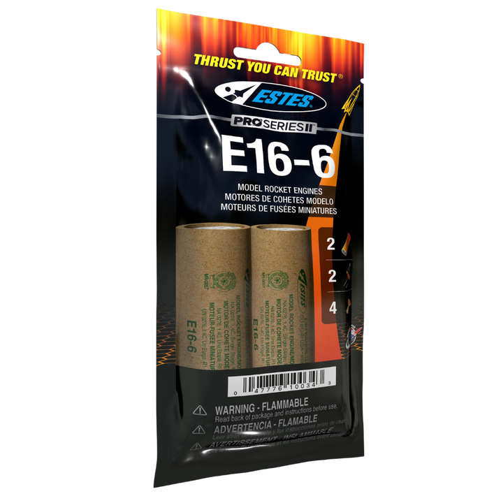 Estes E16-6 Engines (29 mm) (10034) product view 1