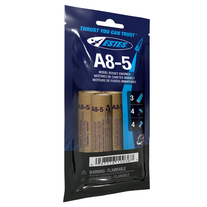 Estes A8-5 Engines (10036) product view 1
