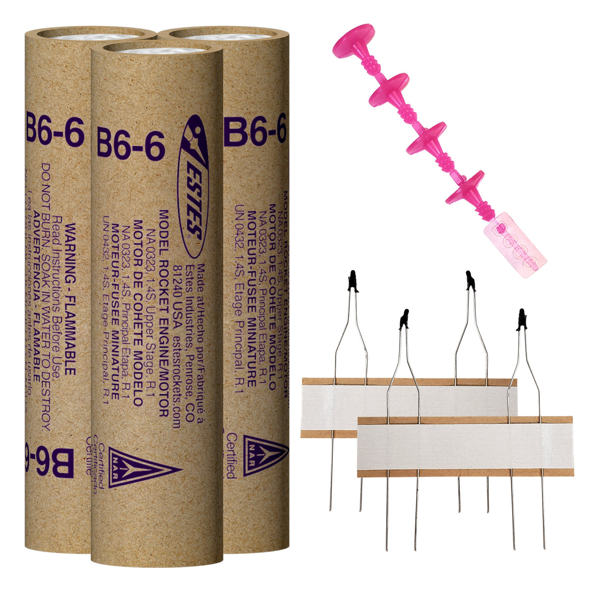 Estes B6-6 Engines (10037) product view 3