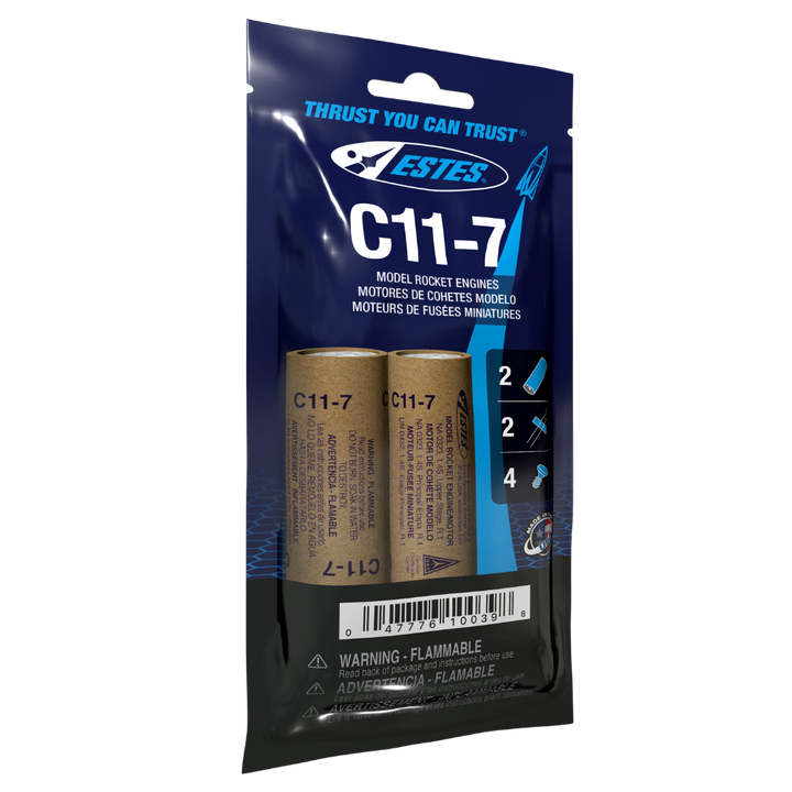 Estes C11-7 Engines (10039) product view 1