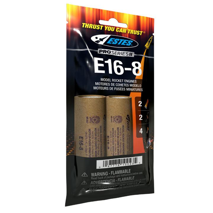 Estes E16-8 Engines (29 mm) (10043) product view 1