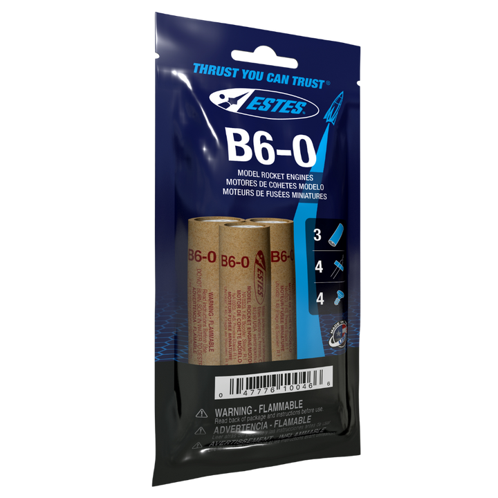 Estes B6-0 Engines (10046) product view 1
