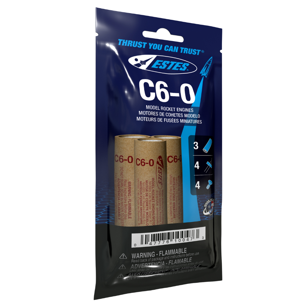 Estes C6-0 Engines (10047) product view 1
