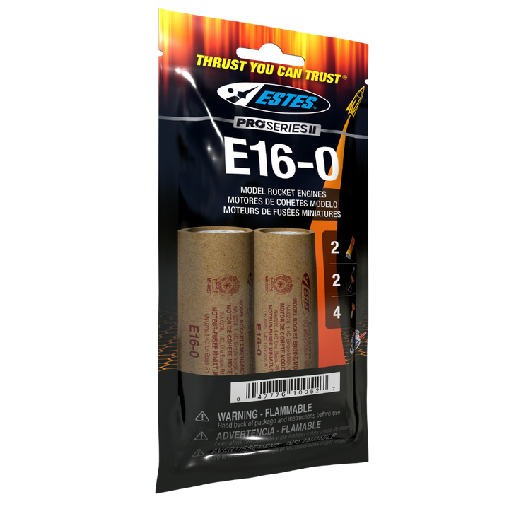 Estes E16-0 Engines (29 mm) (10052) product view 1