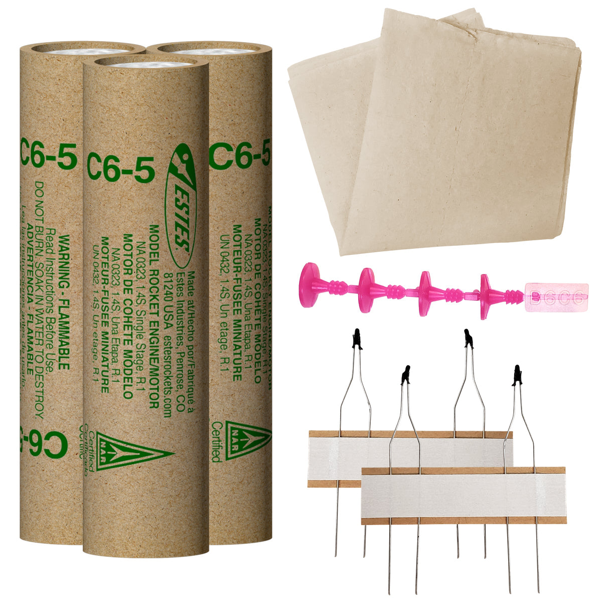 Estes C6-5 Engine Flight Pack (10056) product view 3