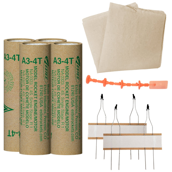 Estes A3-4T Engine Flight Pack (10058) product view 3