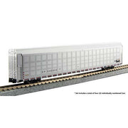 Kato N Scale Canadian Pacific Aluminum Autorack 4 Car Set 546014, 546056, 546128, 546274 — exact product reference view 2