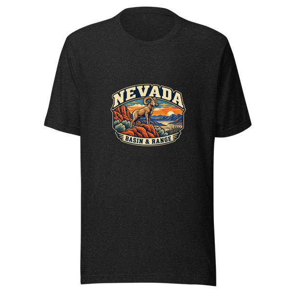 Nevada State Heritage Premium T-Shirt product mockup