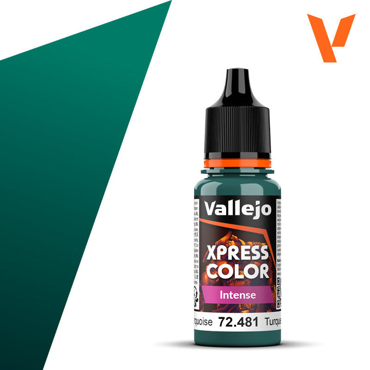 Vallejo Xpress Color Heretic Turquoise 18 ml — exact product reference