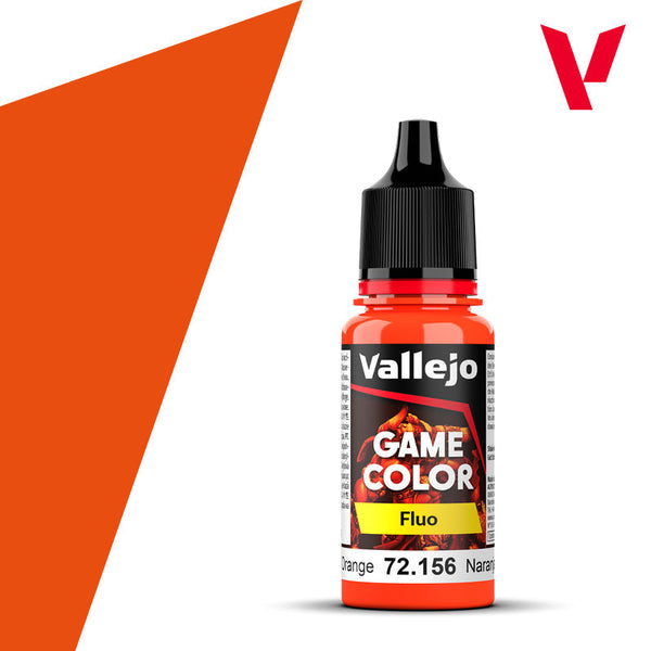 Vallejo Game Color Fluorescent Orange 18 ml — exact product view