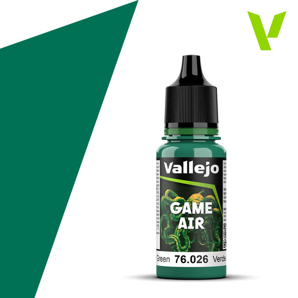 Vallejo Game Air Jade Green 18 ml — exact product reference