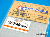 Tamiya 87024 Finishing Abrasives Ultra Fine Set - 1200/1500/2000 Grit - view 4