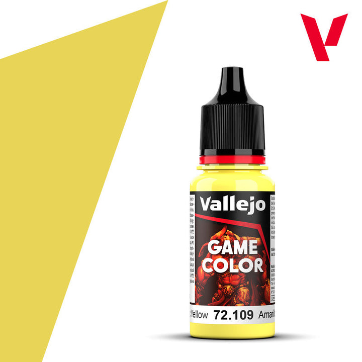 Vallejo Game Color Toxic Yellow 18 ml — exact product reference
