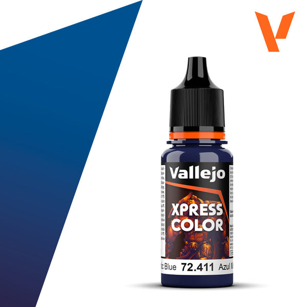 Vallejo Xpress Color Mystic Blue 18 ml — exact Vallejo product image
