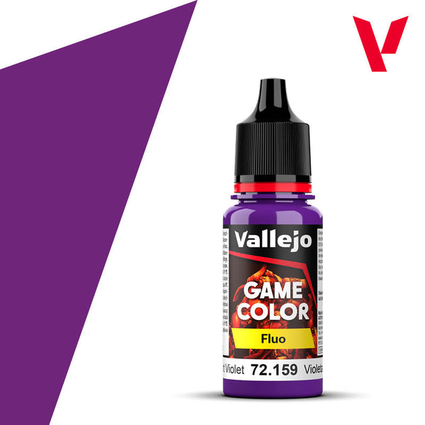 Vallejo Game Color Fluorescent Violet 18 ml — exact product view