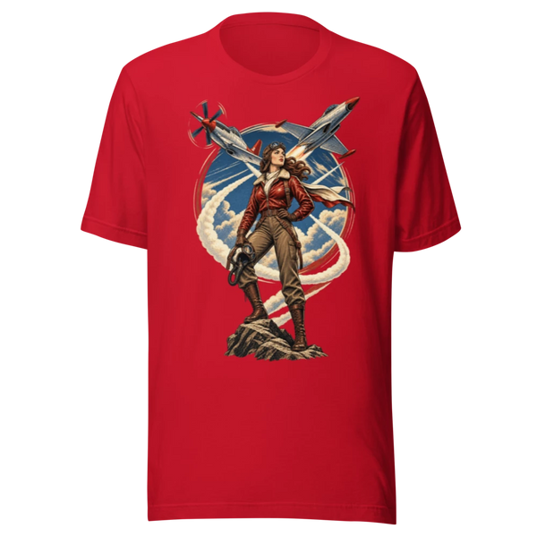US Service Aviation Heroine 40 T-Shirt product mockup