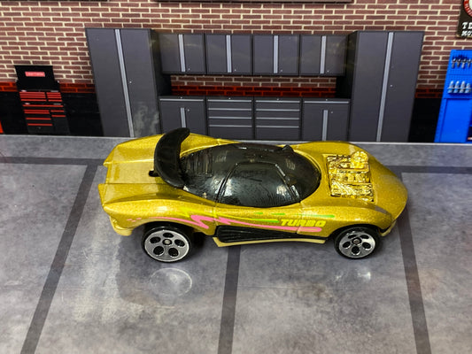 Loose Hot Wheels - Flashfire - Gold and Purple
