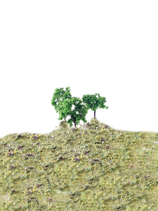 Rock Island Hobby RIH024101 5 Deciduous Trees with bendable branches — exact product view