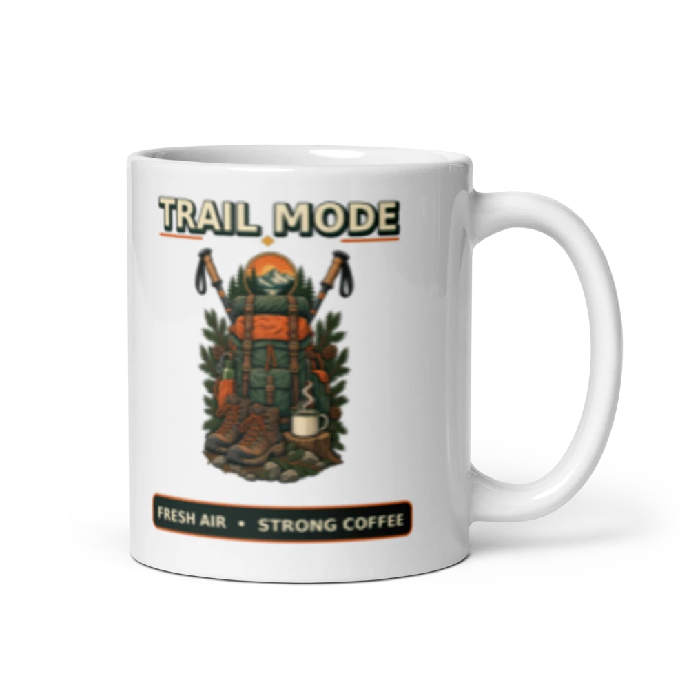 Trail Mode / Fresh Air Strong Coffee product mockup