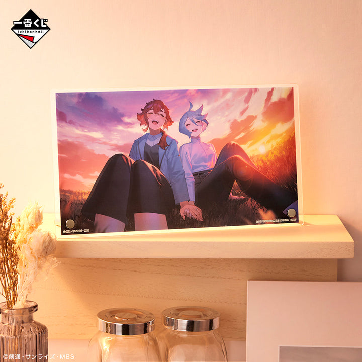 Ichibansho Acrylic Board: Suletta Mercury & Miorine Rembran (The Witch From Mercury Vol.3) — exact product view
