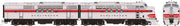 Rapido HO Scale EMD FT A+B Locomotive Burlington (CB&Q) #105-A + #105-B w/ DCC & Sound – RAP53512– product image 1