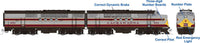 Rapido HO Scale EMD FT A+B Locomotive Lackawanna #651A + #651B Grey & Maroon w/ DCC & Sound – RAP53518 – product view 2