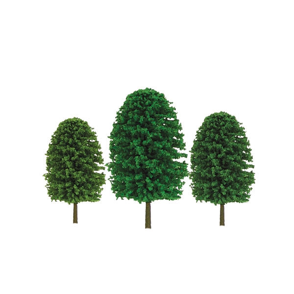 JTT O Scale Super Scenic Trees - 5"-7", 12-Pack | 92036 — exact product reference
