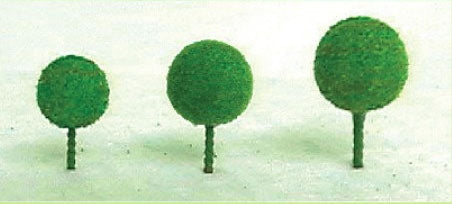 JTT Professional Micro Trees - Light Green, 30-Pack | 94329 — exact product reference