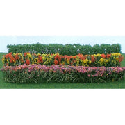 JTT HO Scale Flower Hedges - 5" × 3/8" × 5/8", 8-Pack | 95510 — exact product reference