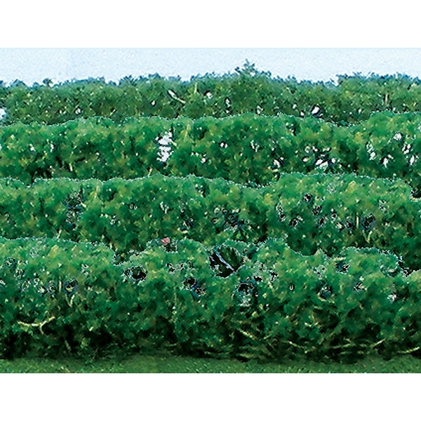 JTT HO Scale Green Hedges - 5" × 3/8" × 5/8", 8-Pack | 95515– product image