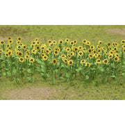JTT HO Scale Sunflowers - 1", 16-Pack | 95523 — exact product reference