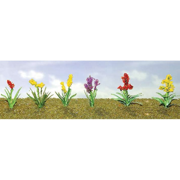 JTT HO Scale Flower Plant Assortment #2 - 12-Pack | 95559 — exact product reference