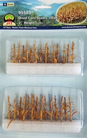 JTT O Scale Dried Corn Stalks - 28-Pack | 95589– product image 1