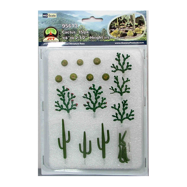 JTT HO Scale Miniature Cactus Plants | 95613 — exact product reference