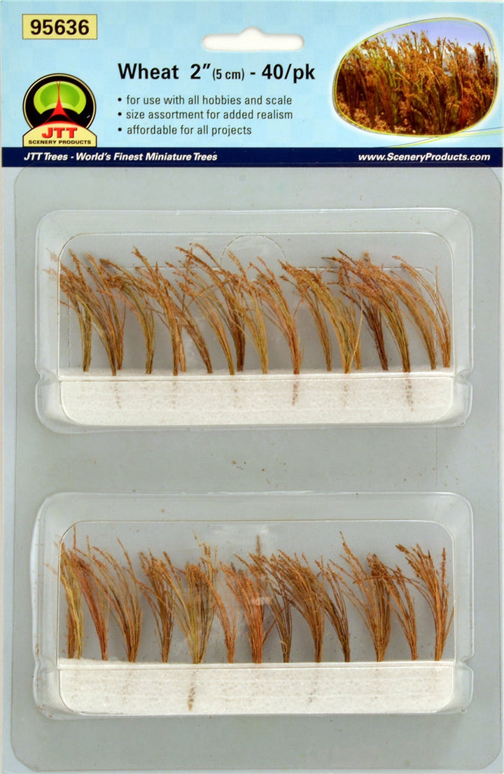 JTT O Scale Wheat - 40-Pack | 95636 — exact product reference
