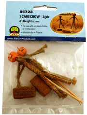 JTT Scarecrow With Hay Bales | 95723 — exact product view