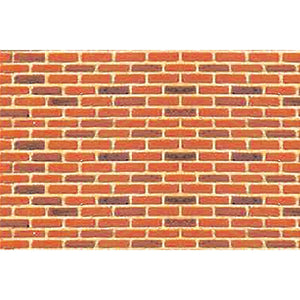 JTT O Scale (1:48) Brick Pattern Sheets - 2-Pack | 97423 — exact product reference